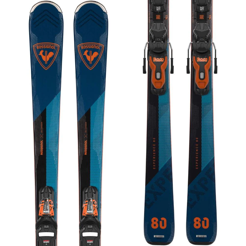 Rossignol Men's Experience 80 Carbon Skis & Xpress 11 GW B83 Bindings