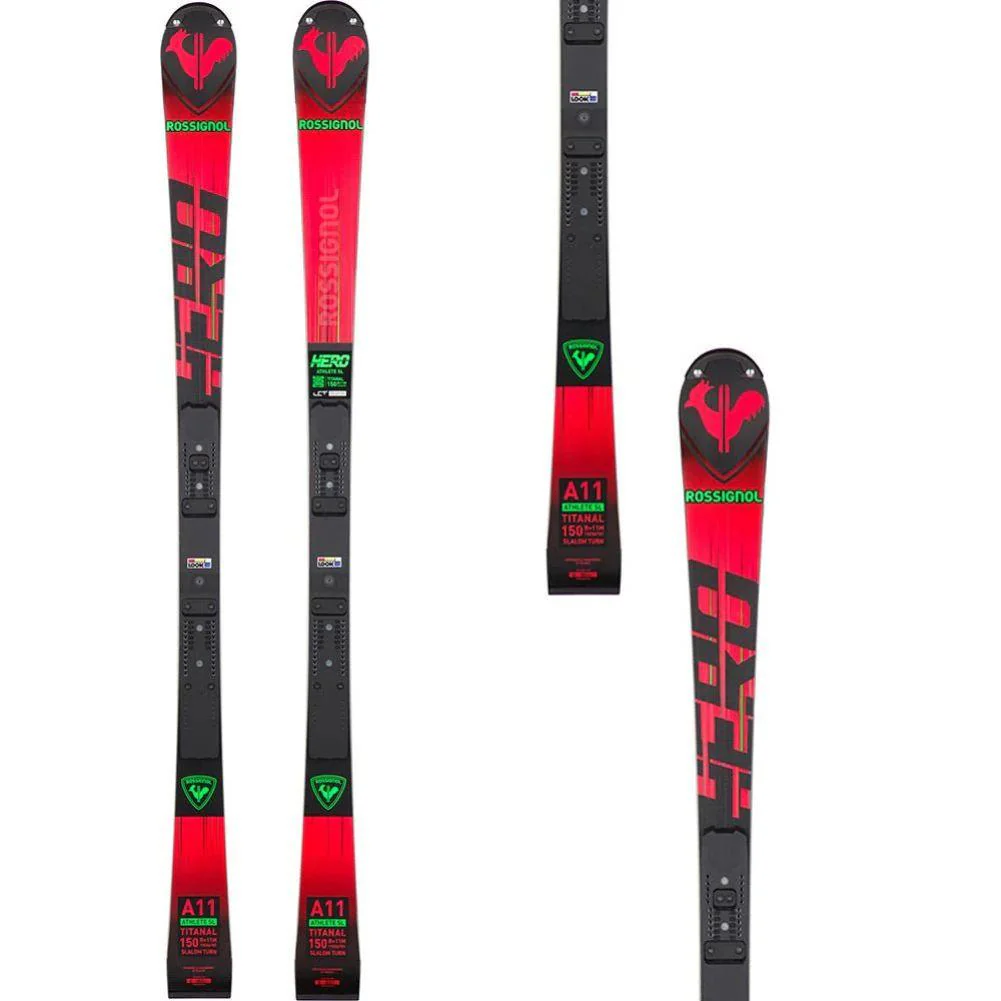 Rossignol Unisex Hero Athlete SL Skis (R22) 150cm & SPX 12 Rockerace Bindings - Image 2