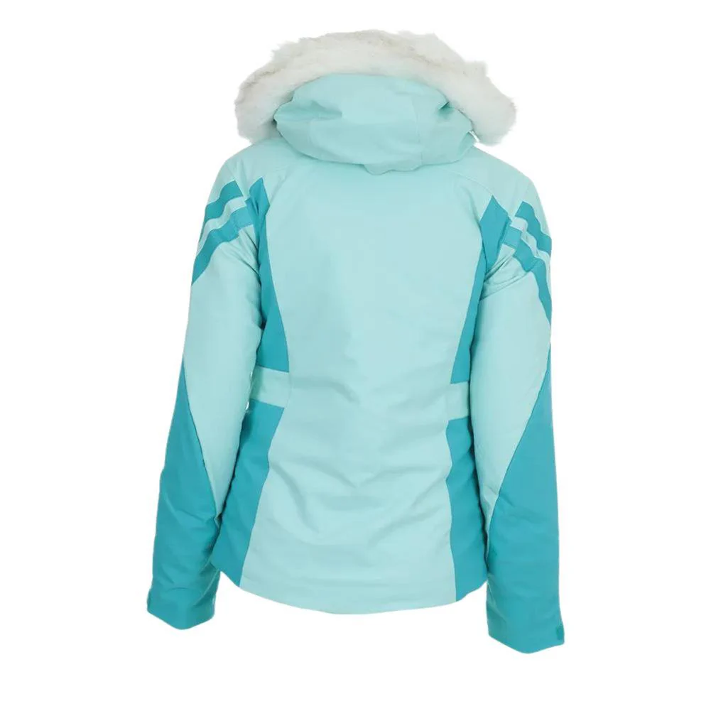 Rossignol Women's Ski Jacket - 10 UK (Blue Stencil) - Image 2