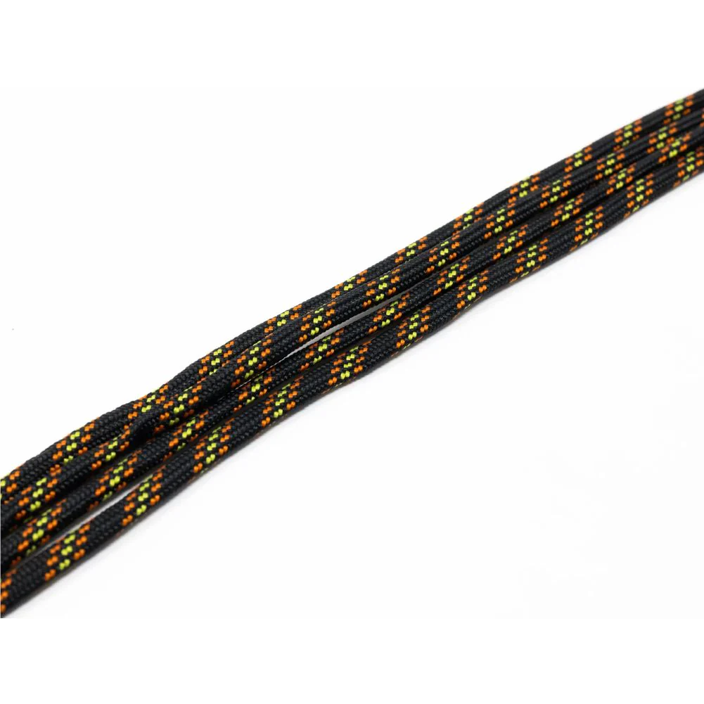 Scarpa Boot Laces 170cm - Black/Orange/Acid - Image 3