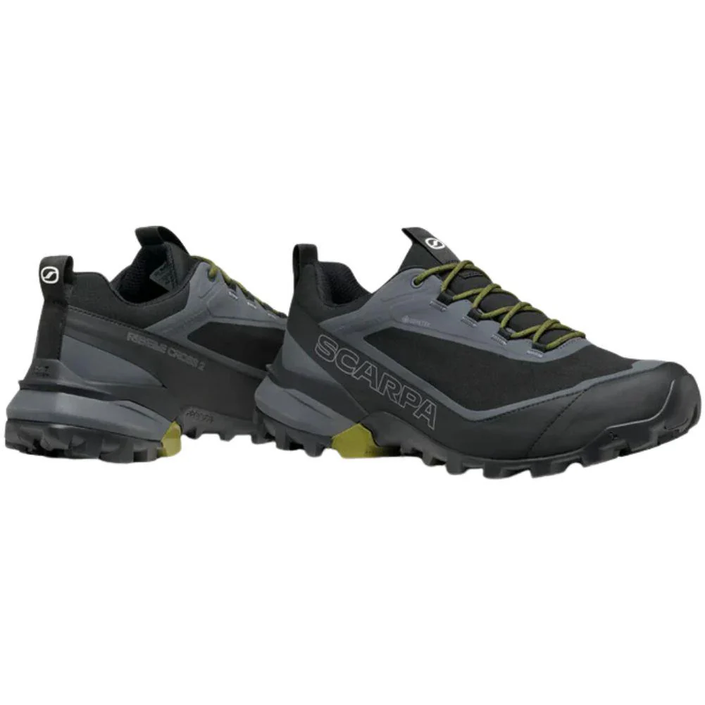 Scarpa Men's Ribelle Cross 2 GTX Walking Shoes (Black/Olive) - Image 7