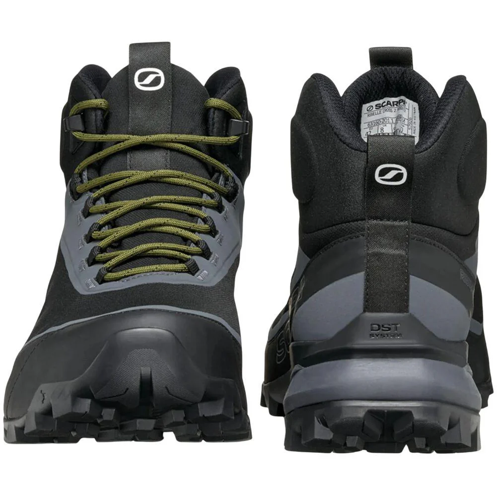 Scarpa Men's Ribelle Cross 2 Mid GTX Walking Boots (Black/Olive) - Image 4