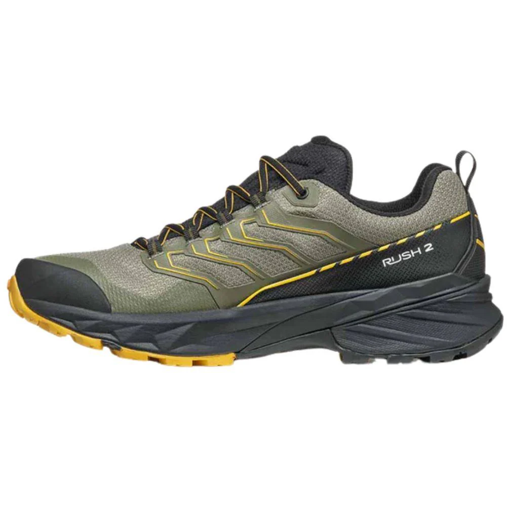 Scarpa Men's Rush 2 GTX Walking Shoes (Moss/Sulphur) - Image 3