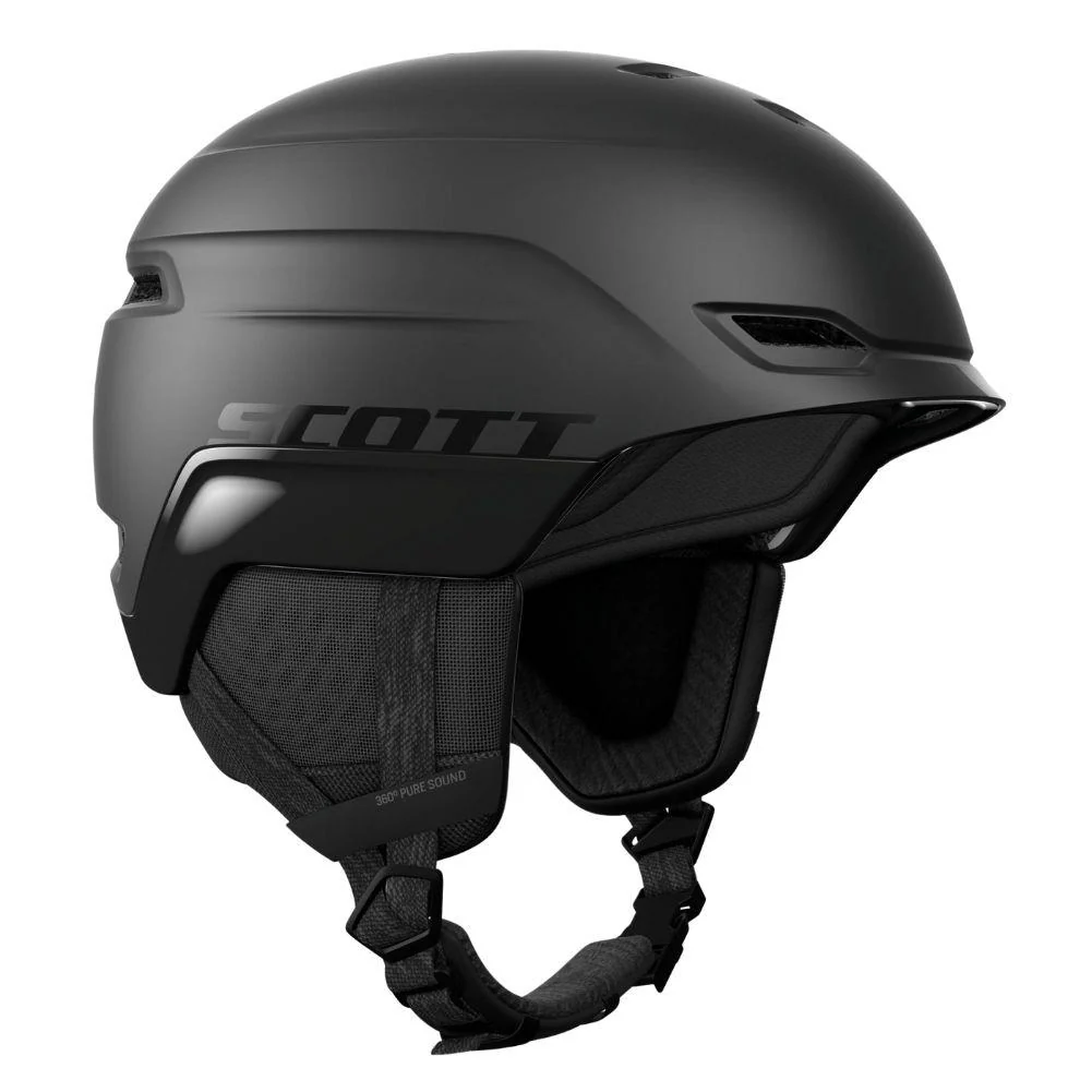Scott Chase 2 Plus Snow Sports Helmet (Black)