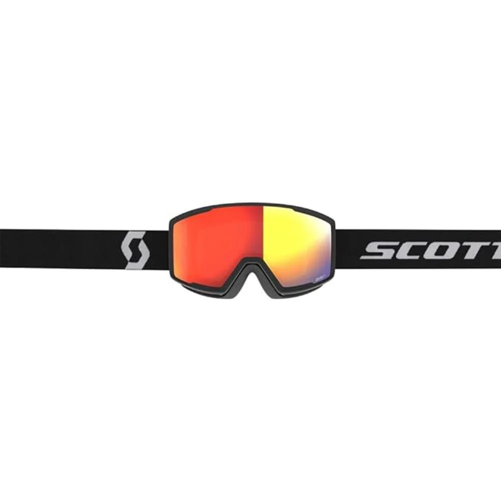 Scott Factor Pro LS Snow Sports Goggles (Mineral Black/White/Light Sensitive Red Chrome Lens) - Image 2