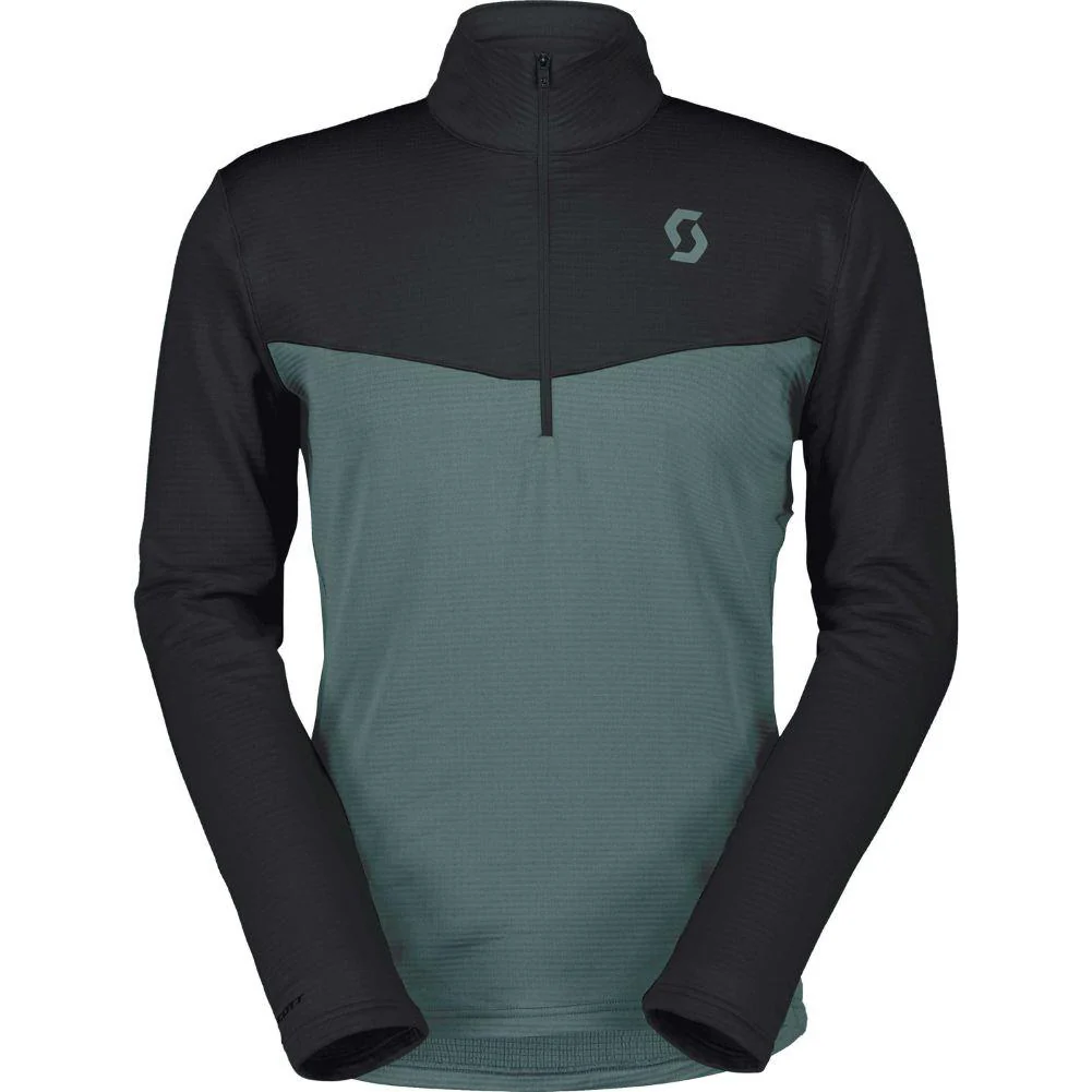 Scott Men's Defined Light Pullover (Frozen Blue/Black)