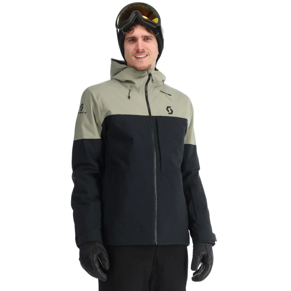 SCOTT Men's Ultimate Dryo 10 Jacket (Black/Dust Grey) - Image 3
