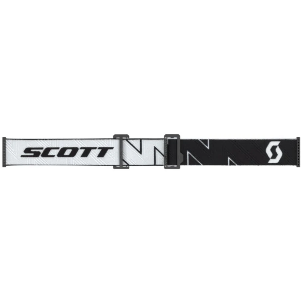 Scott Shield Snow Sports Goggles (Black/White / AMP Aurora Green Chrome S1) - Image 3