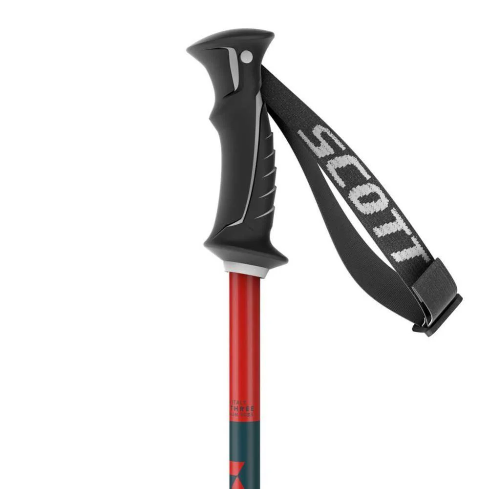 Scott Signature Ski Poles (Grey) - Image 2