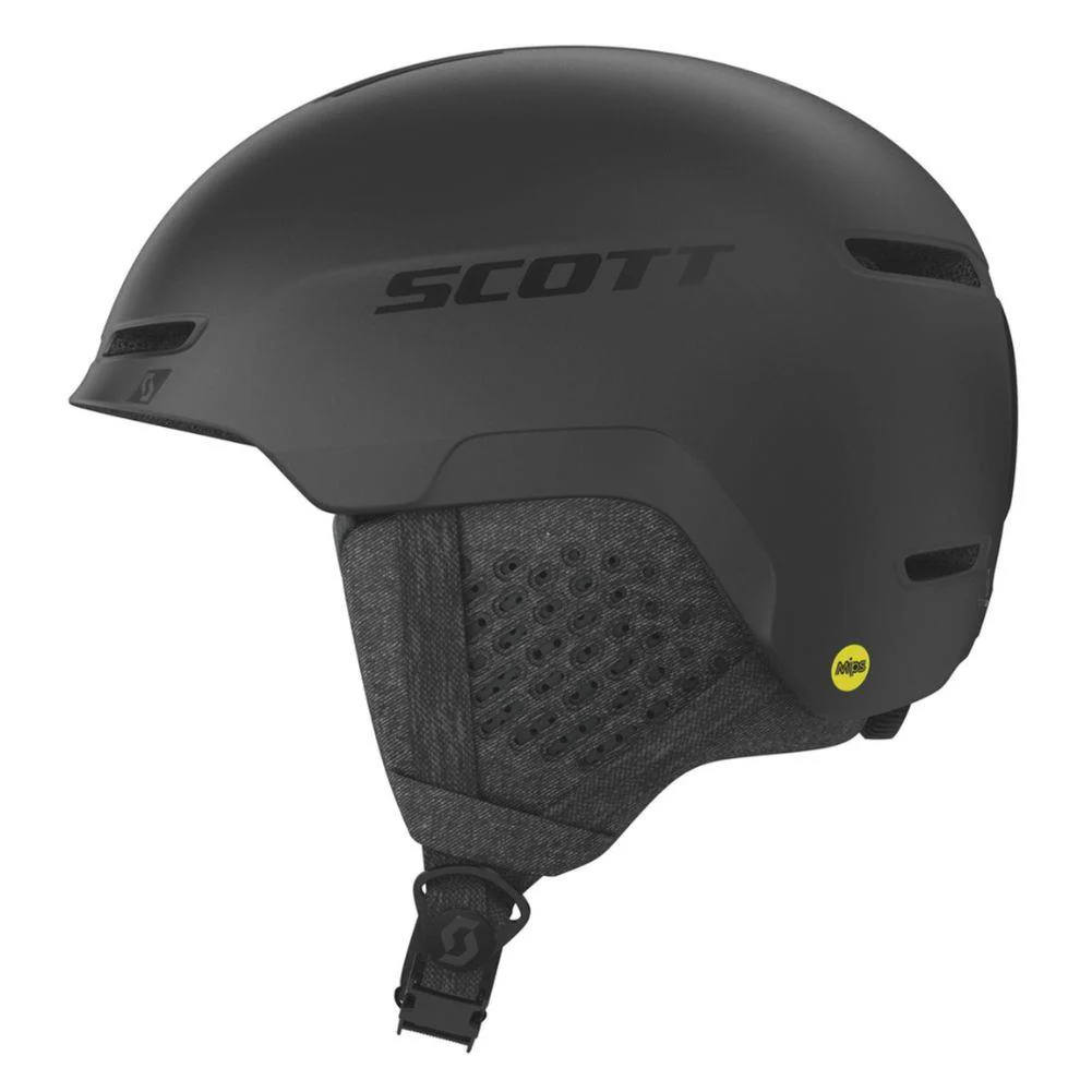 Scott Track Plus Unisex Combination - Helmet + Factor Pro Goggle Package (Black) - Image 2