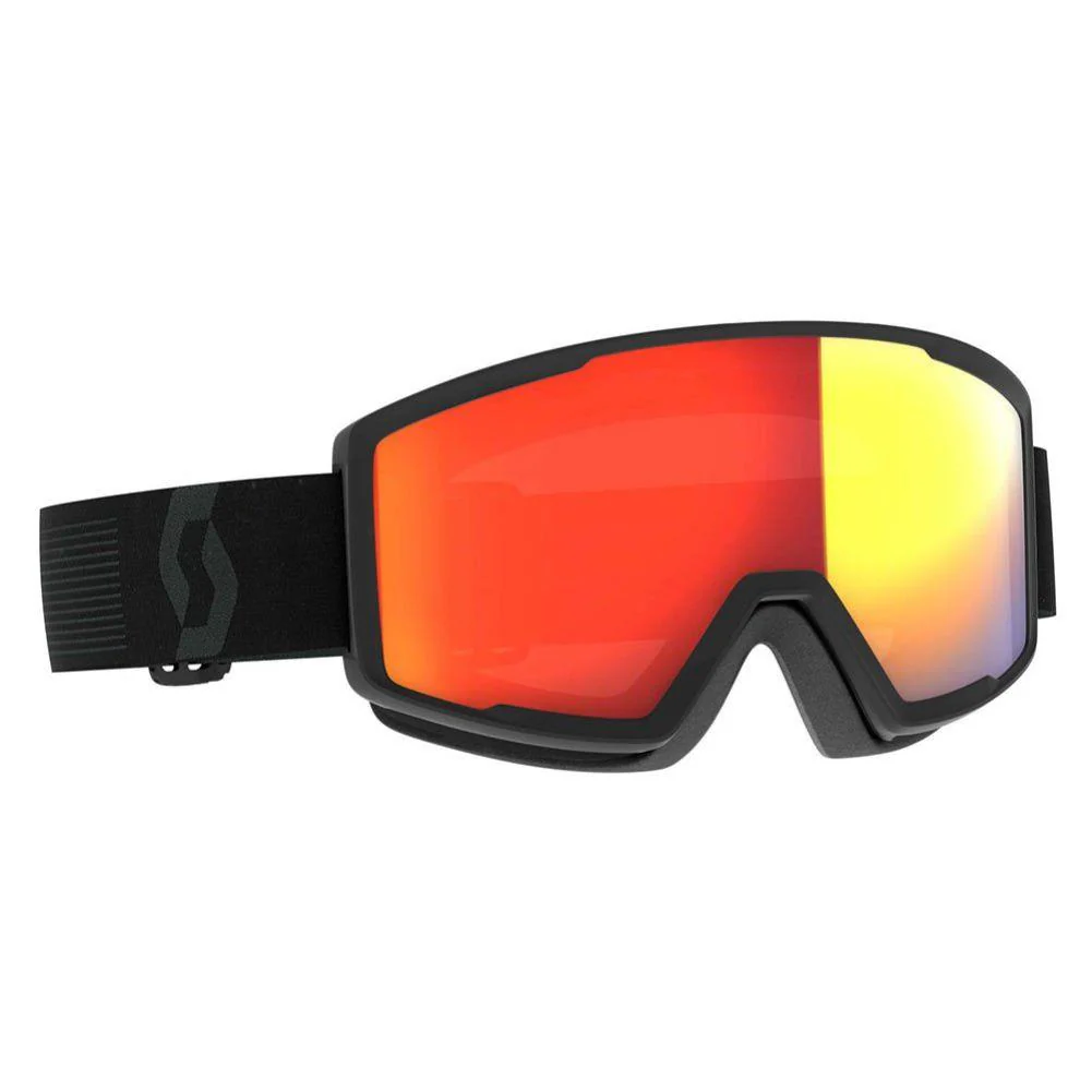Scott Track Plus Unisex Combination - Helmet + Factor Pro Goggle Package (Black) - Image 3