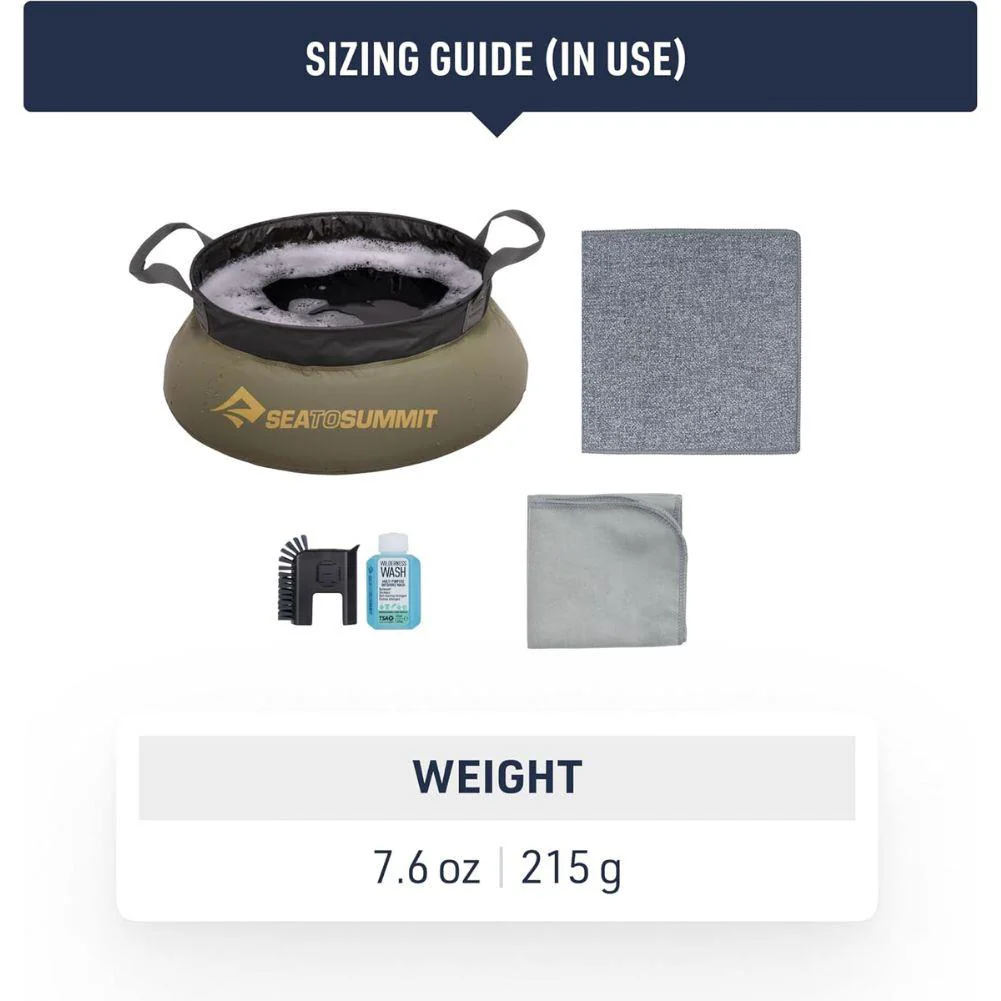 Sea to Summit Camp Kitchen Clean Up Kit (6 Piece) - Image 4