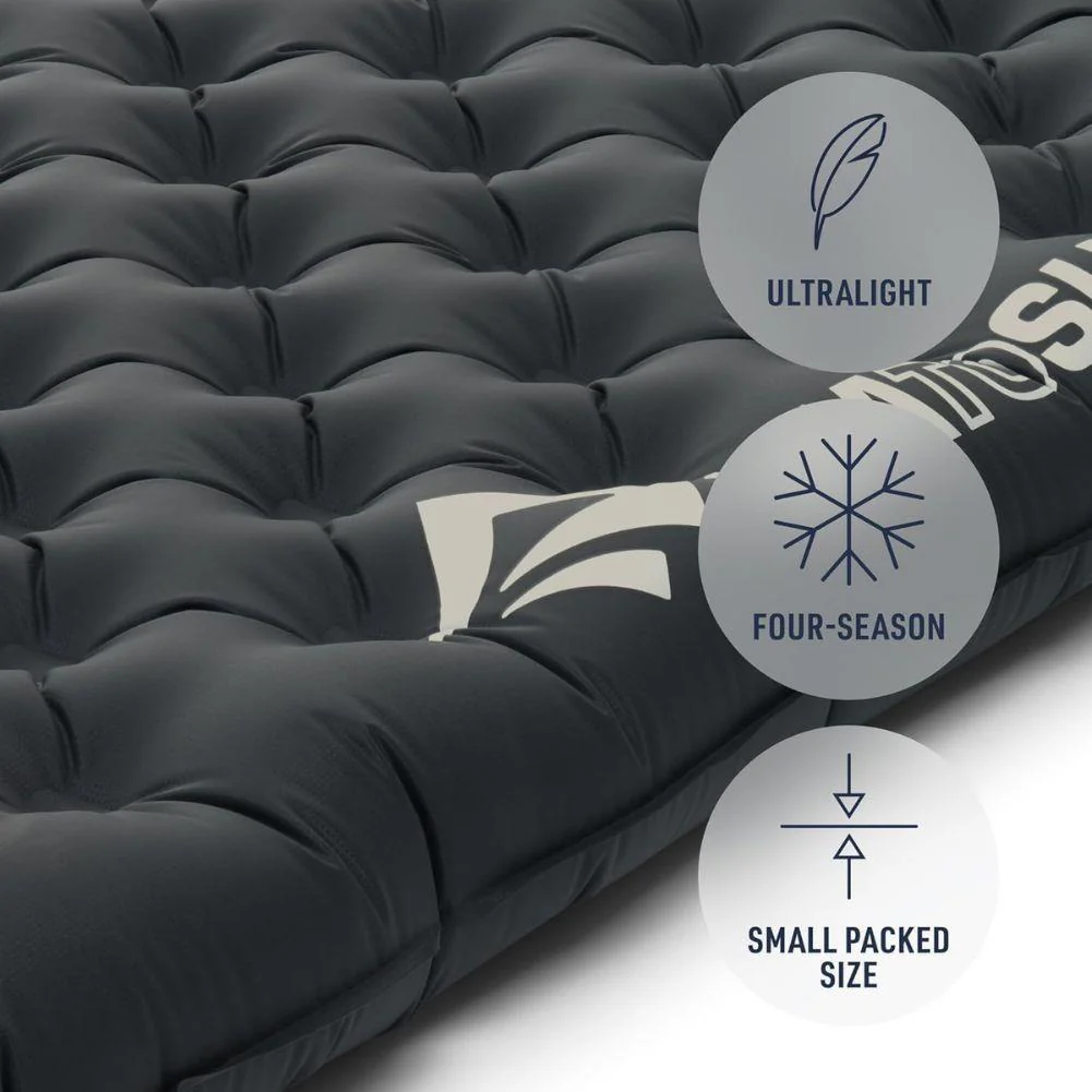 Sea To Summit Ether Light XR PRO Insulated Air Sleeping Mat - Regular (Black) - Image 9