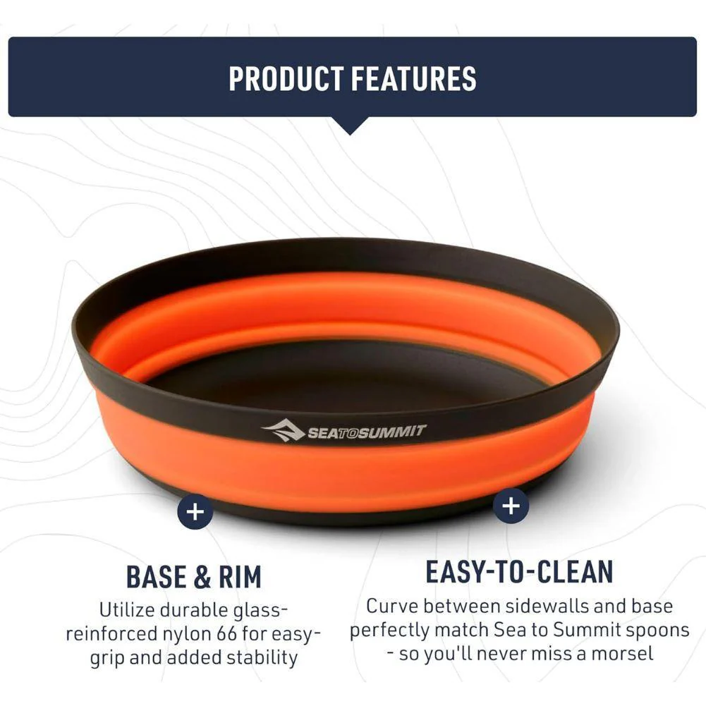 Sea to Summit Frontier UL Collapsible Bowl - Medium (Sulphur Yellow) - Image 5