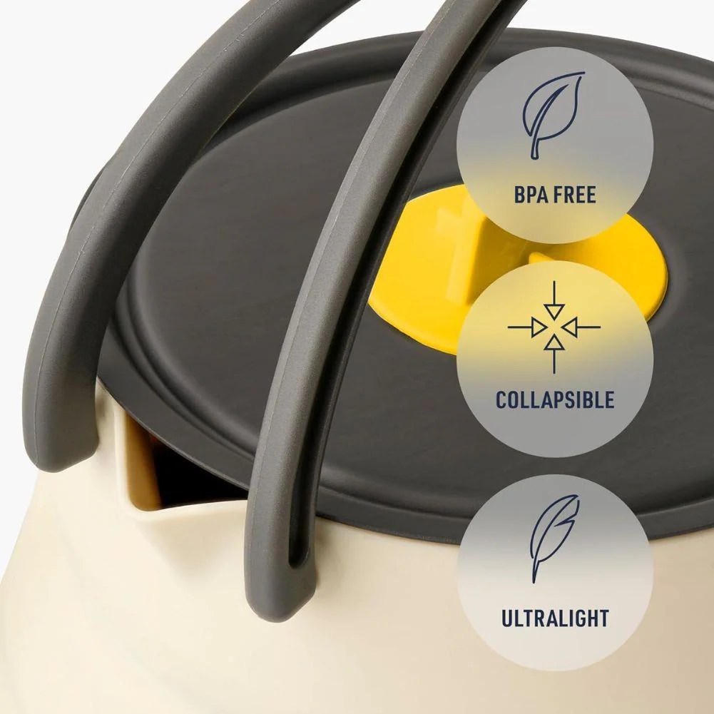 Sea To Summit Frontier UL Collapsible Kettle - 1.1L (Bone White) - Image 10