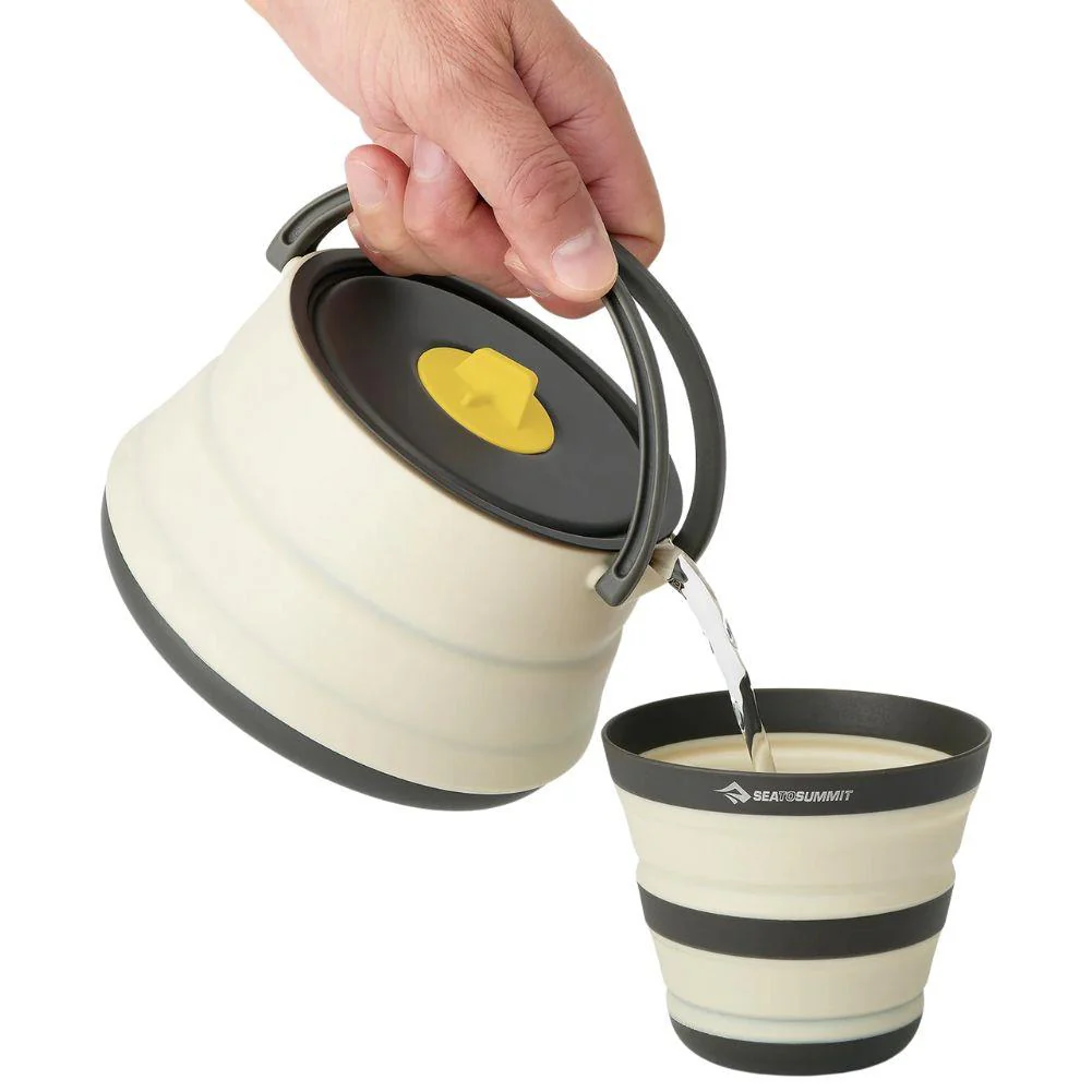 Sea To Summit Frontier UL Collapsible Kettle - 1.1L (Bone White) - Image 6