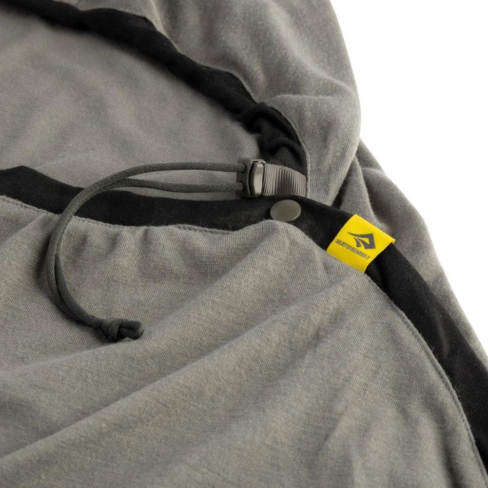 Sea To Summit Reactor Lightweight Sleeping Bag Liner - Regular (Pewter) - Image 3