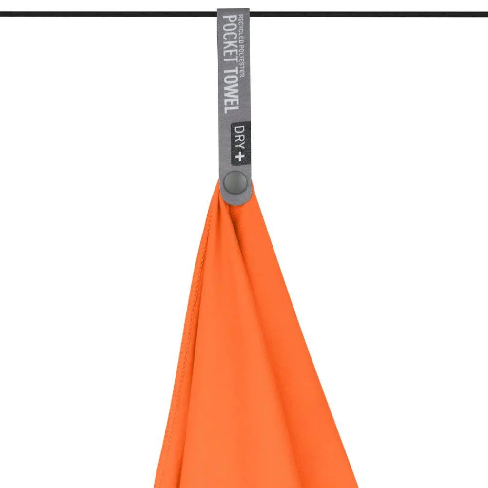 Sea To Summits Pocket Towel - Medium (Outback Orange) - Image 2