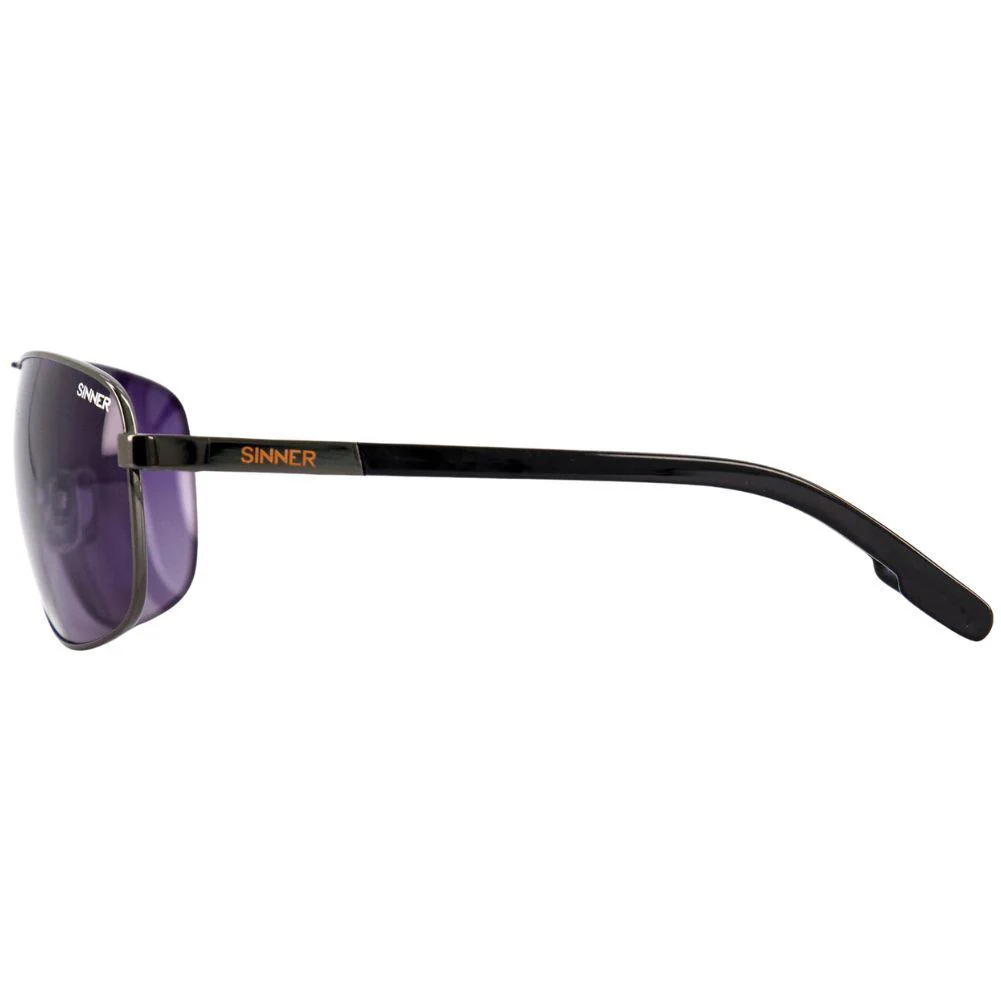 Sinner Brandon X Sintec Lens Sunglasses (Gun Metal) - Image 3