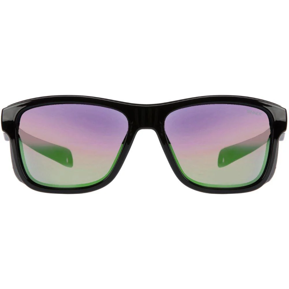 Sinner Whitepass Ii Ski Sintrast Lens Sunglasses (Shiny Black/Matte Black) - Image 2
