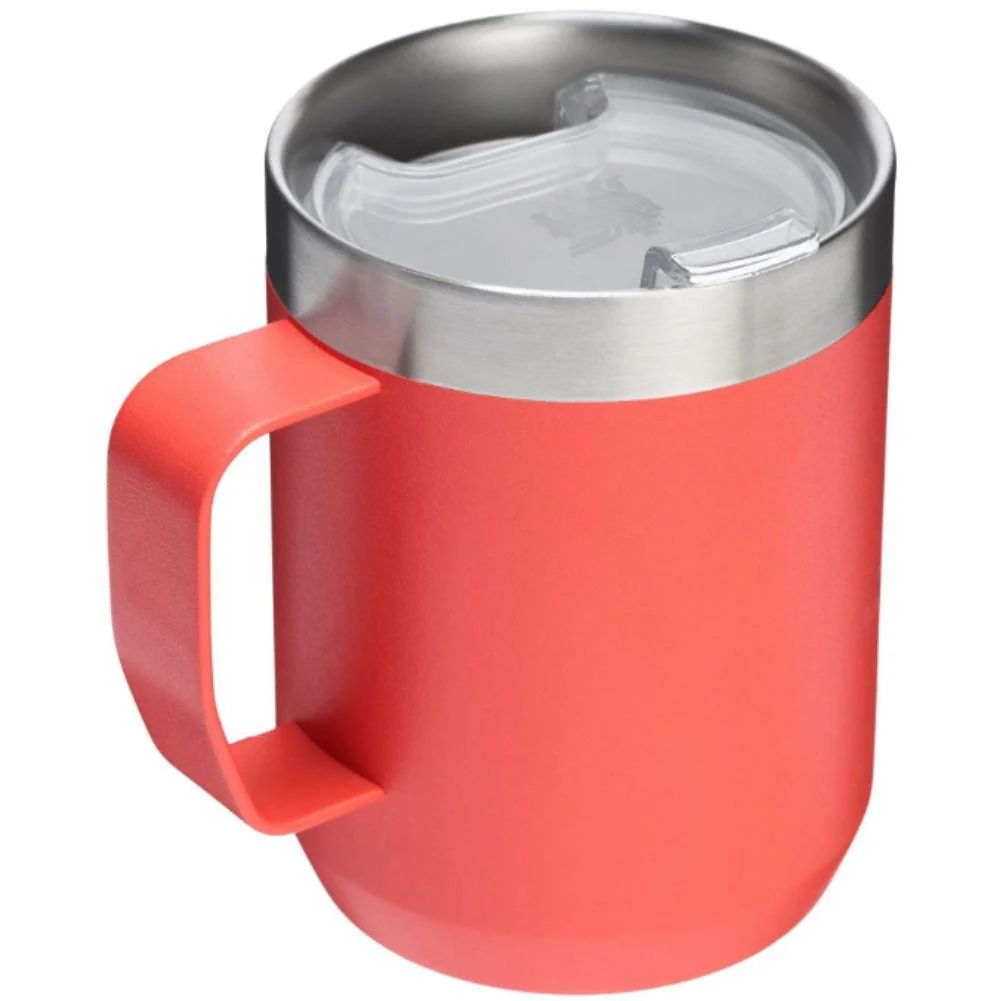 Stanley Everyday Camp 230ML Mug (Hot Coral) - Image 3