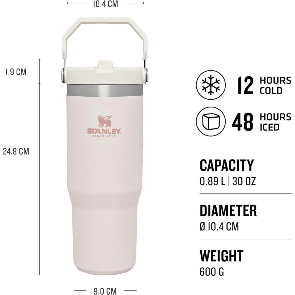 Stanley Iceflow Flip Straw Tumbler 890ML (Frost) - Image 6