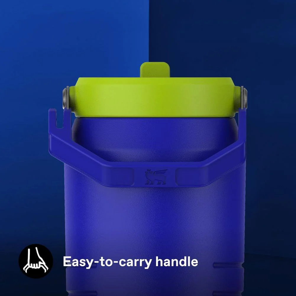 Stanley The IceFlow Flip Straw 2.0 Jug 1.90L (Cobalt Chartreuse) - Image 7