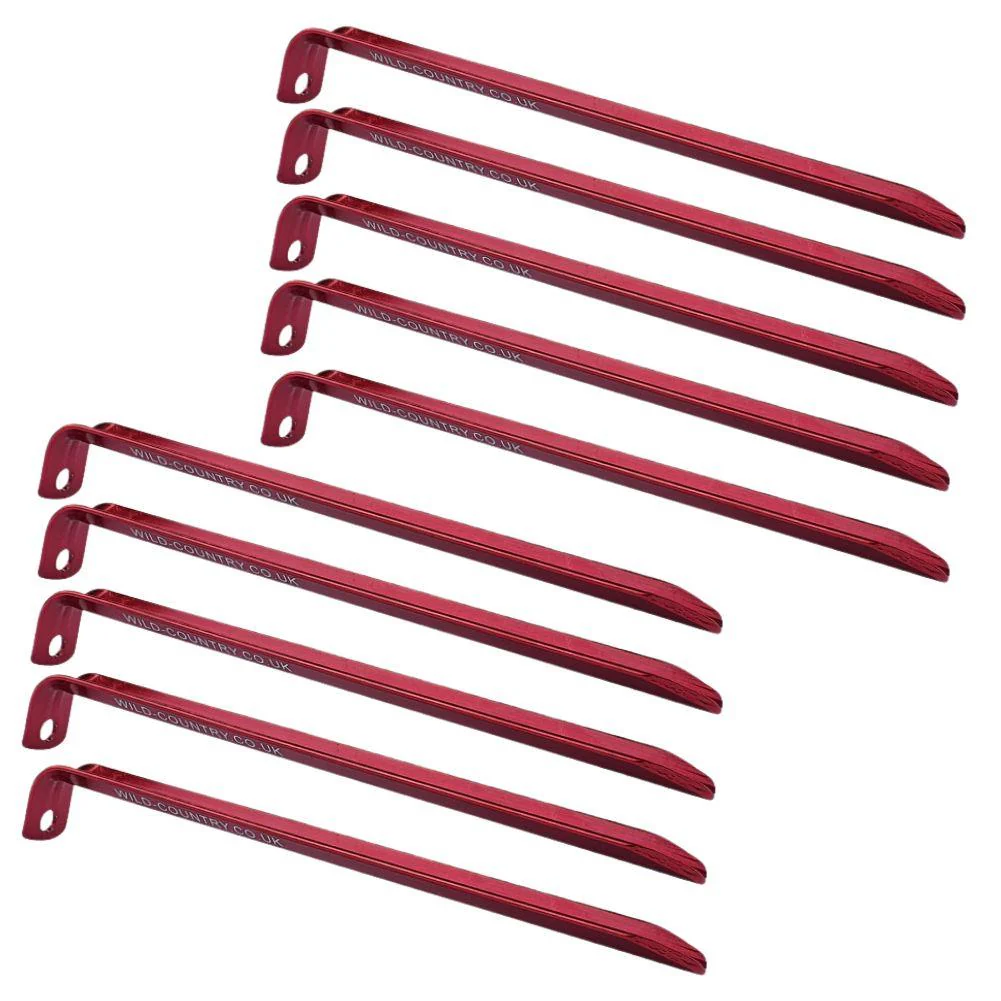 Wild Country (By Terra Nova) Aluminium Alloy V-Angle Peg - 10 Pack - Image 5
