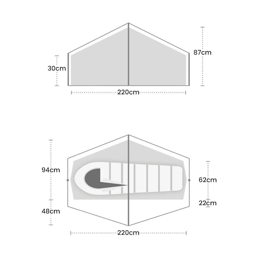 Terra Nova Laser Compact 1 Tent + Footprint Package - Image 3