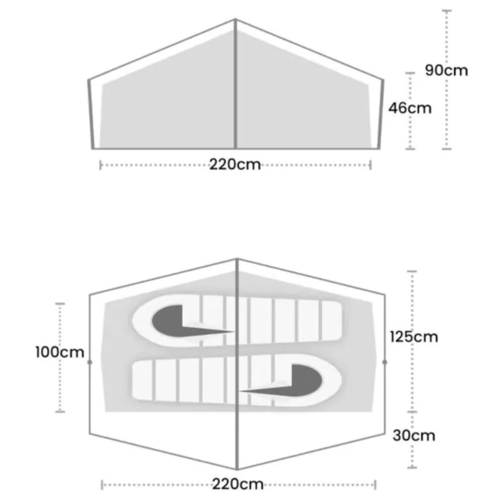 Terra Nova Laser Lite 2 Tent - 2 Man Lightweight Tent - Image 6