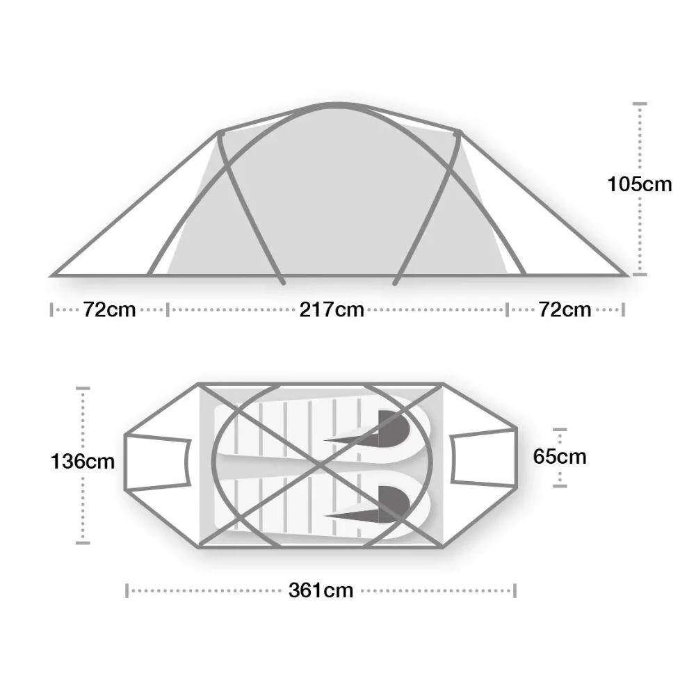 Terra Nova Quasar GF Mountain Tent - 2-Man Tent (2024) - Image 2
