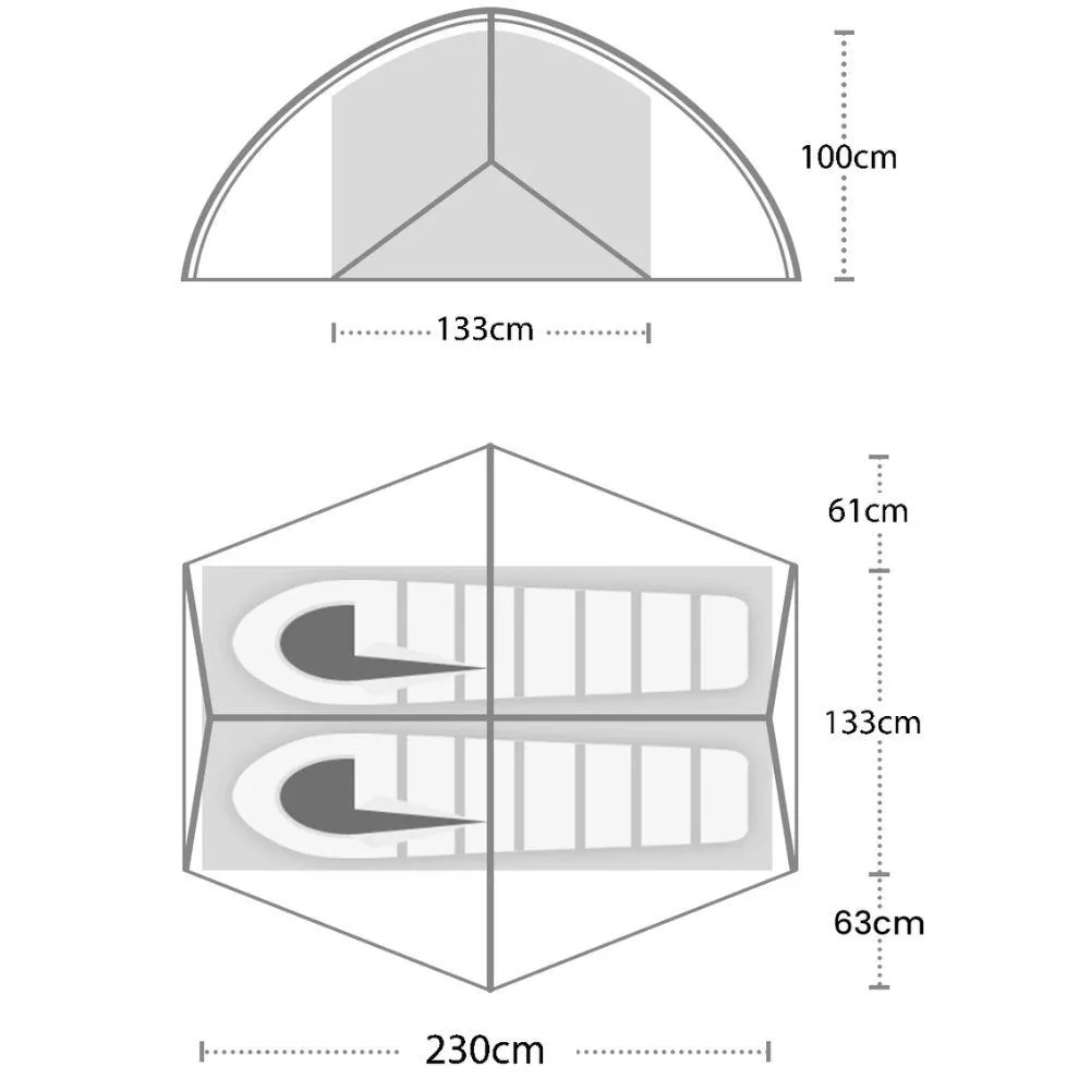 Terra Nova Southern Cross 2 Tent - 2-Man Tent - Image 11