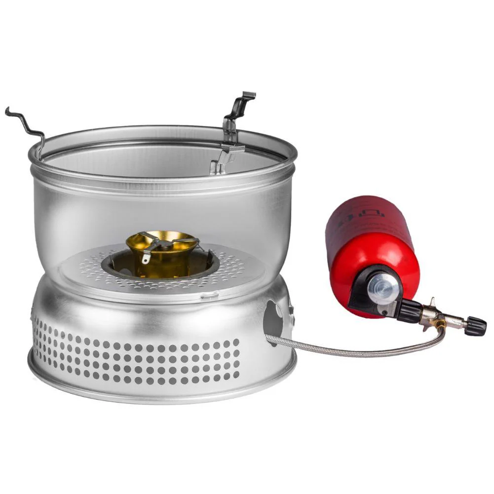 Trangia Multifuel Burner X2 Camping Stove Red/Silver - Image 3