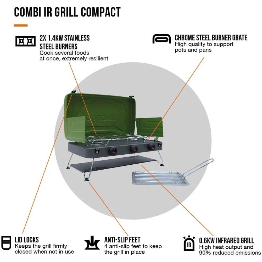 Vango Combi IR Grill Compact - Image 9