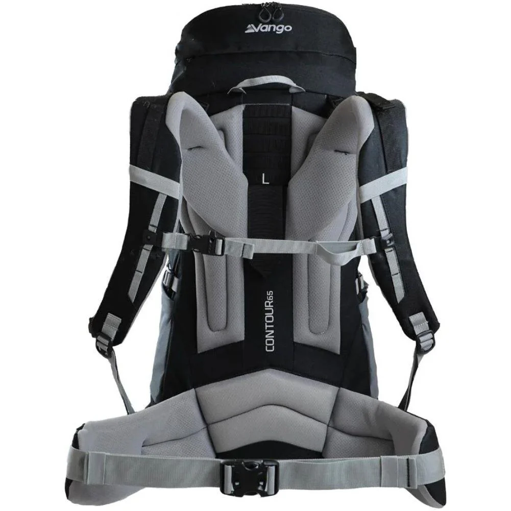 Vango Contour 65L Trekking Rucksack (Black) - Image 5