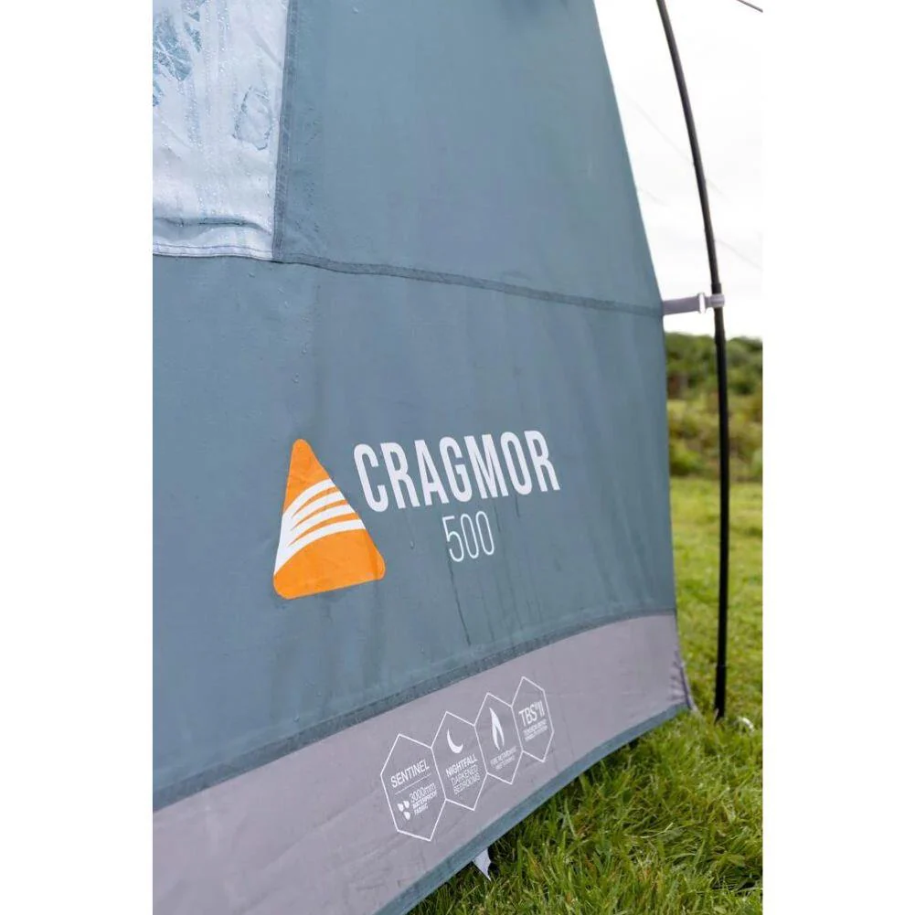 Vango Cragmor 500 Tent - 5 Man Tent (Mineral Green) - Image 4