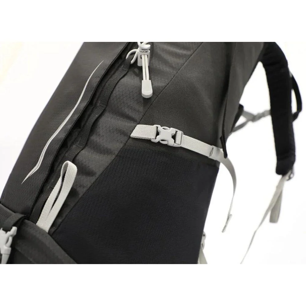 Vango Denali Pro 60:70S Trekking Rucksack - Short Back (Black) - Image 9