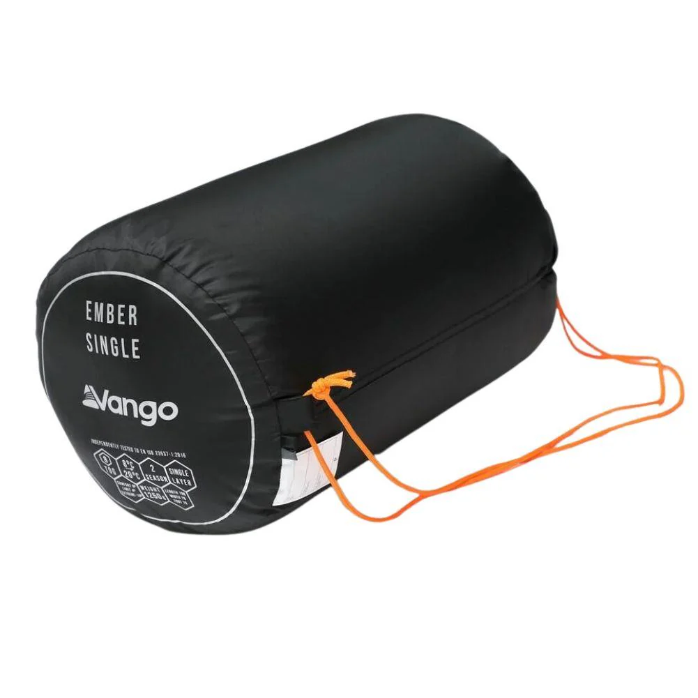 Vango Ember Single Sleeping Bag (Black) - Image 3