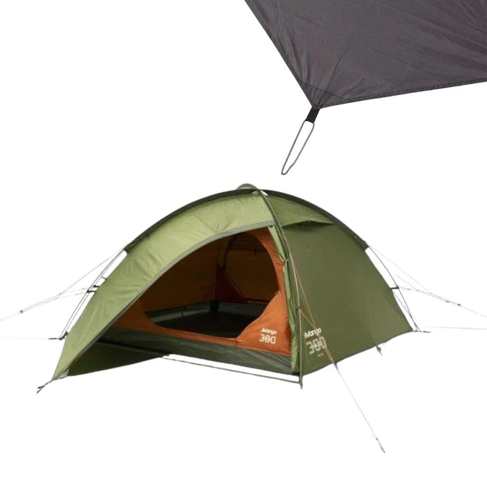 Vango Halo 300 Tent + Vango Halo 300 Groundsheet Protector - GP519