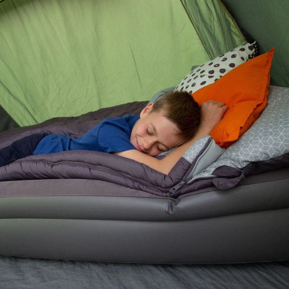 Vango Hi Rise Double Flocked Airbed (Dark Grey) - Image 3