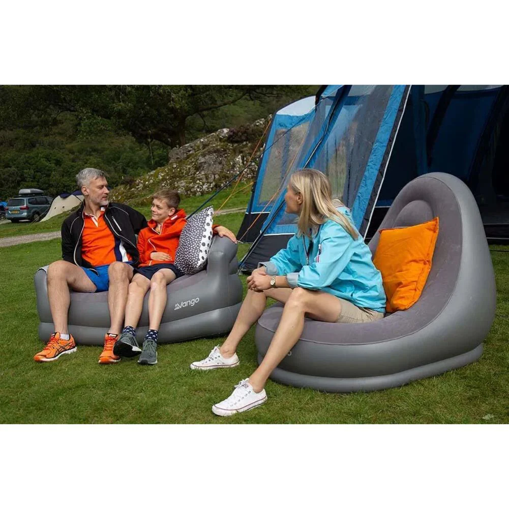 Vango Inflatable Sofa (Nocturne Grey) - Image 6