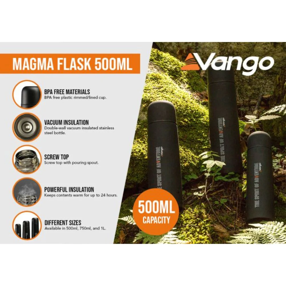 Vango Magma Vacuum Flask - Hot and Cold - Image 6