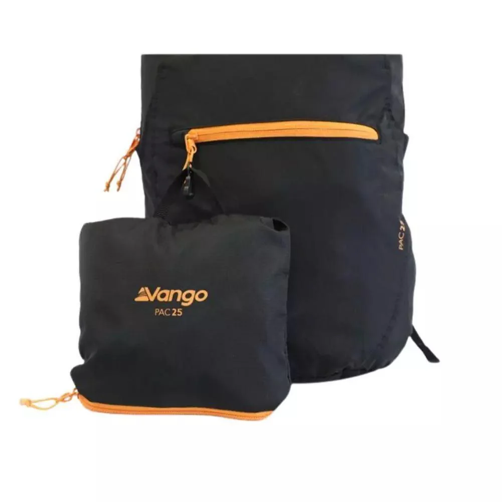 Vango Pac 25L Rucksack (Black) - Image 7