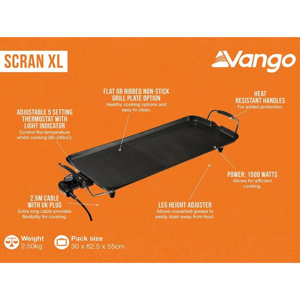 Vango Scran XL Griddle Plate - Image 2