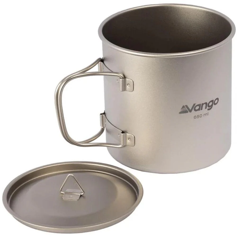 Vango Titanium Single Walled 650ml Mug - Image 3