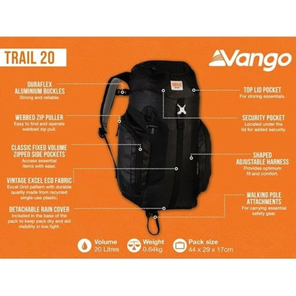 Vango Trail 20 Rucksack (2023) - Image 3