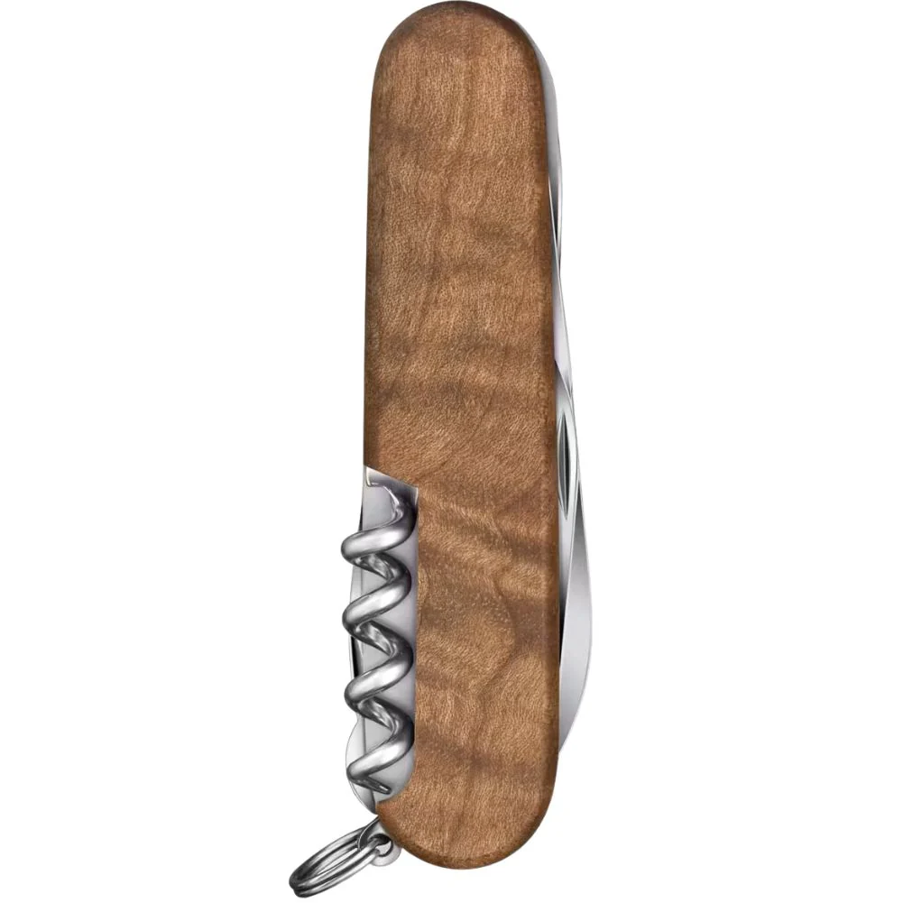 Victorinox Huntsman Wood Swiss Army Pocket Knife - Image 3