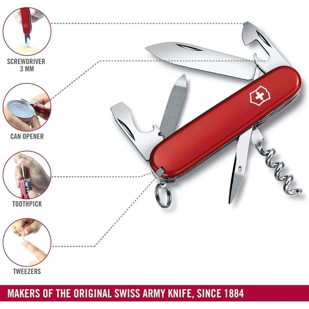 Victorinox Sportsman Swiss Army Knife - Image 4