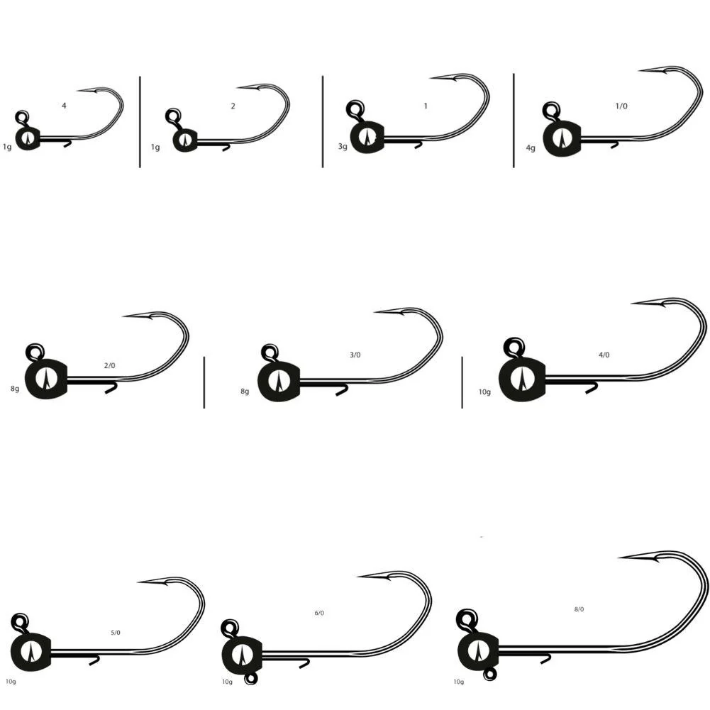 VMC 7157 Bullet Fishing Jig Head - Image 6