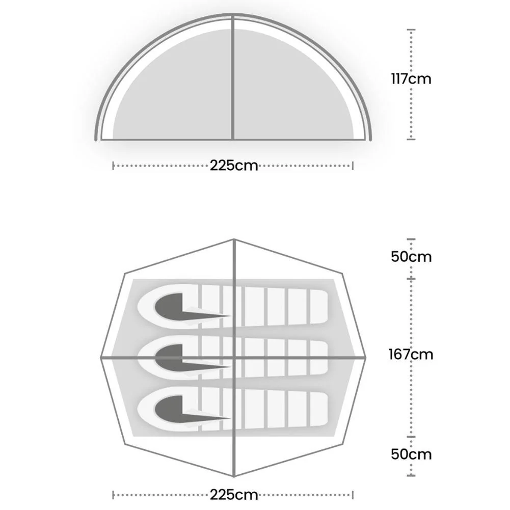 Wild Country Helm Elite 3 Tent - 3 Man Tent (2026) - Image 4